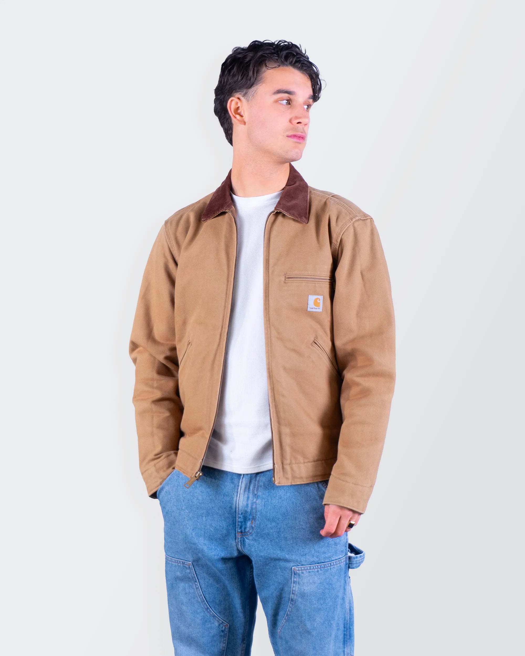 Carhartt bruine Detroit-jas - M