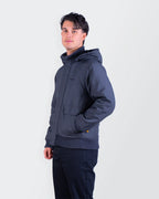 Carhartt Grey Hooded Jacket M