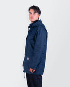 Carhartt Navy Hooded Parka - M