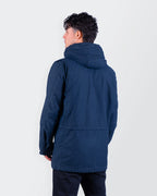 Carhartt Navy Hooded Parka - M