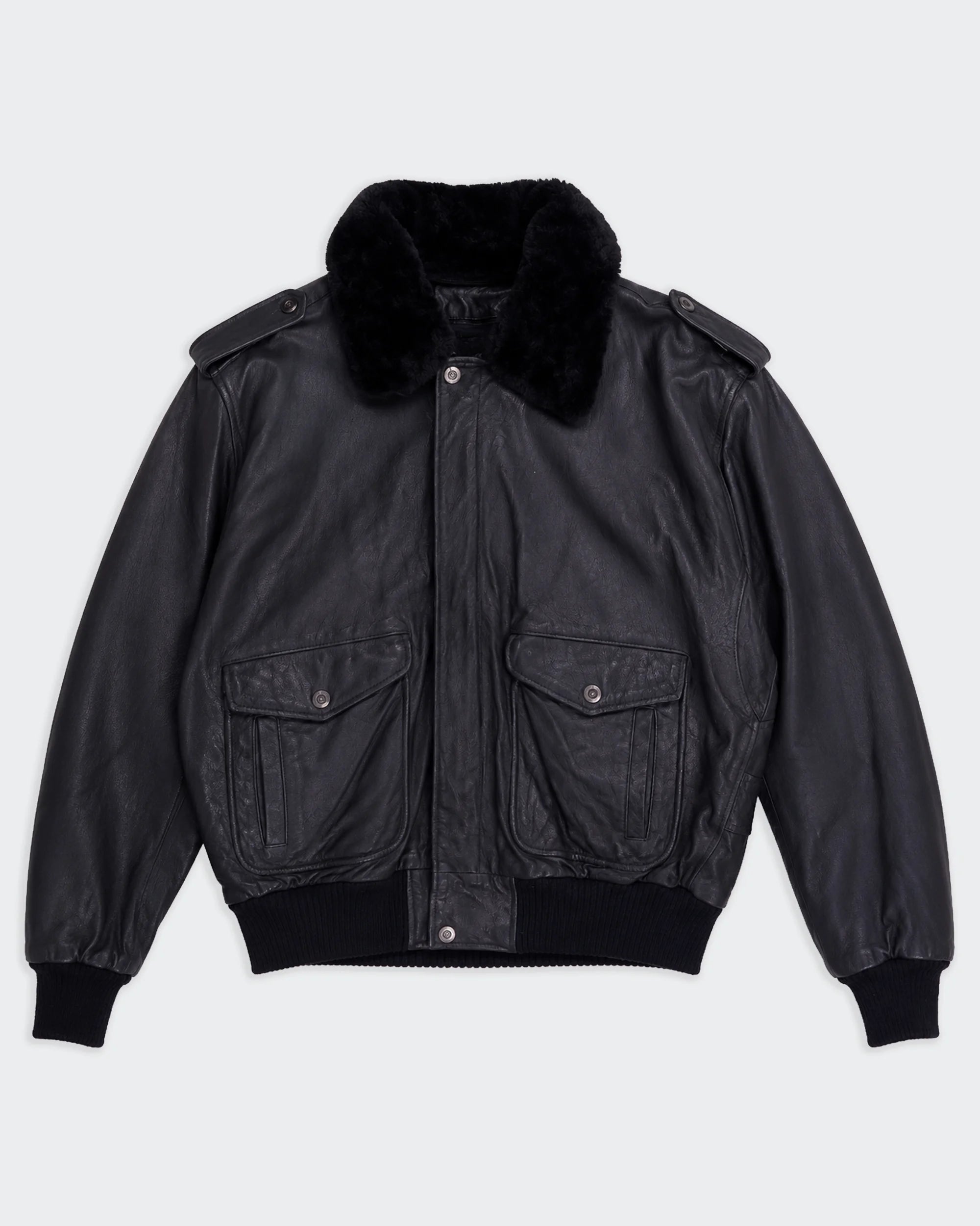 Schott Black Jacket - L