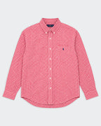 Ralph Lauren Red Button-down Shirt - L