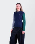 Lacoste Navy Crewneck Jumper - S