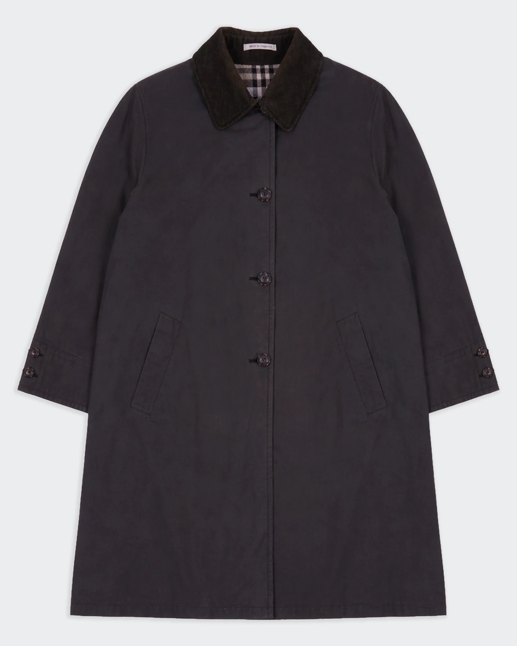 Burberrys Brown Overcoat -