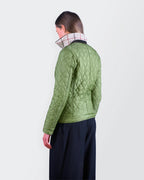 Burberry Green Quilted Jacket - S