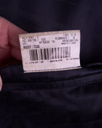 Burberry Black Car Coat - L