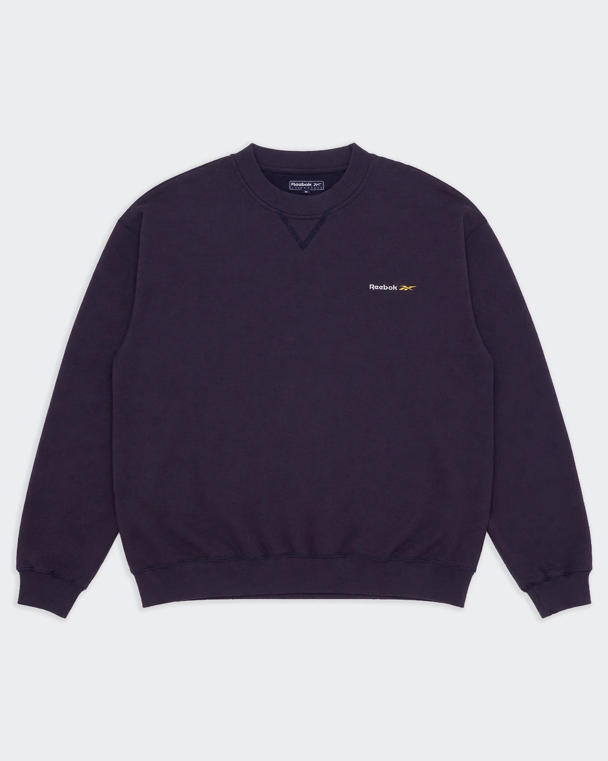 Reebok Black Crewneck Jumper - M