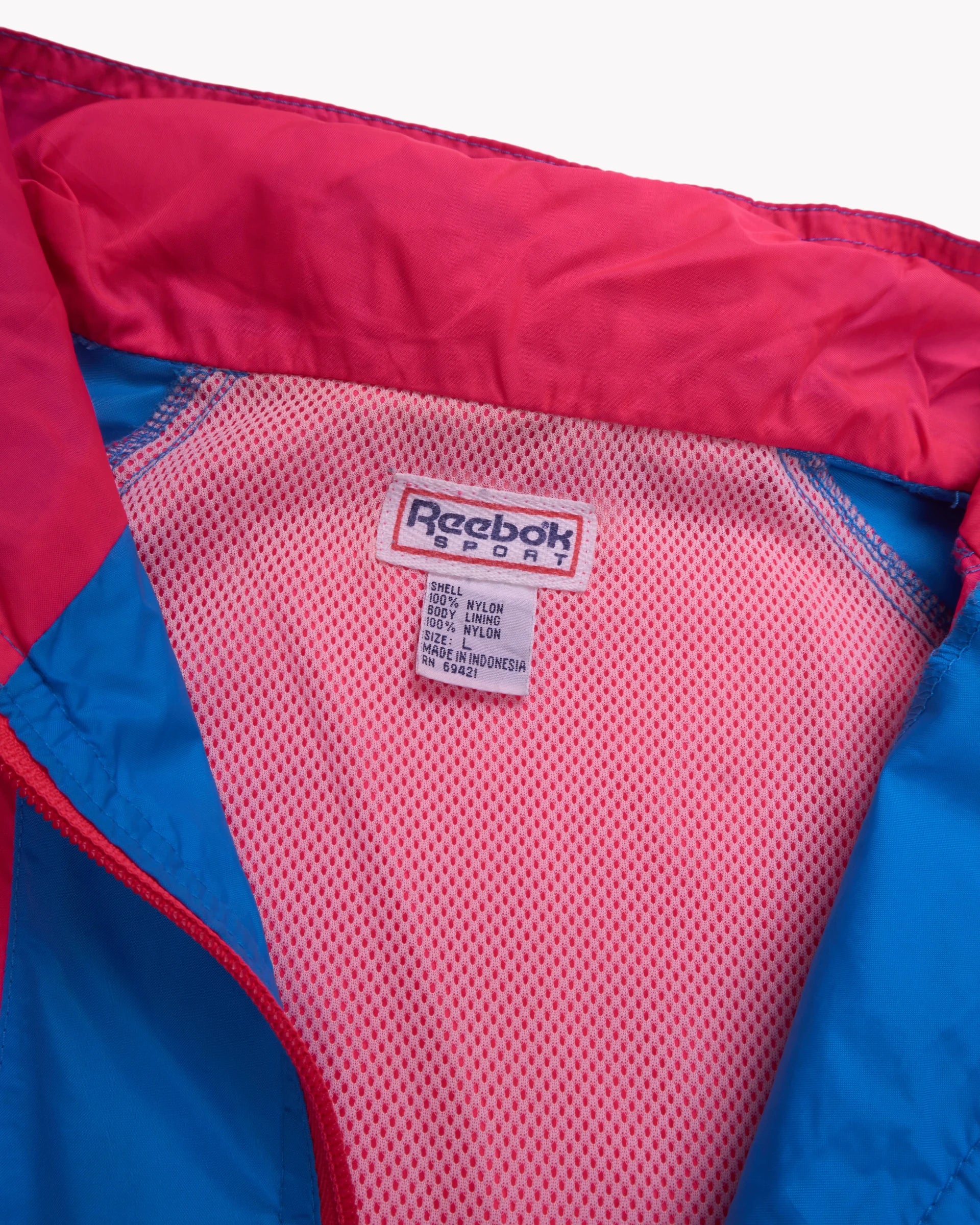 Reebok Blue Track Jacket - XL