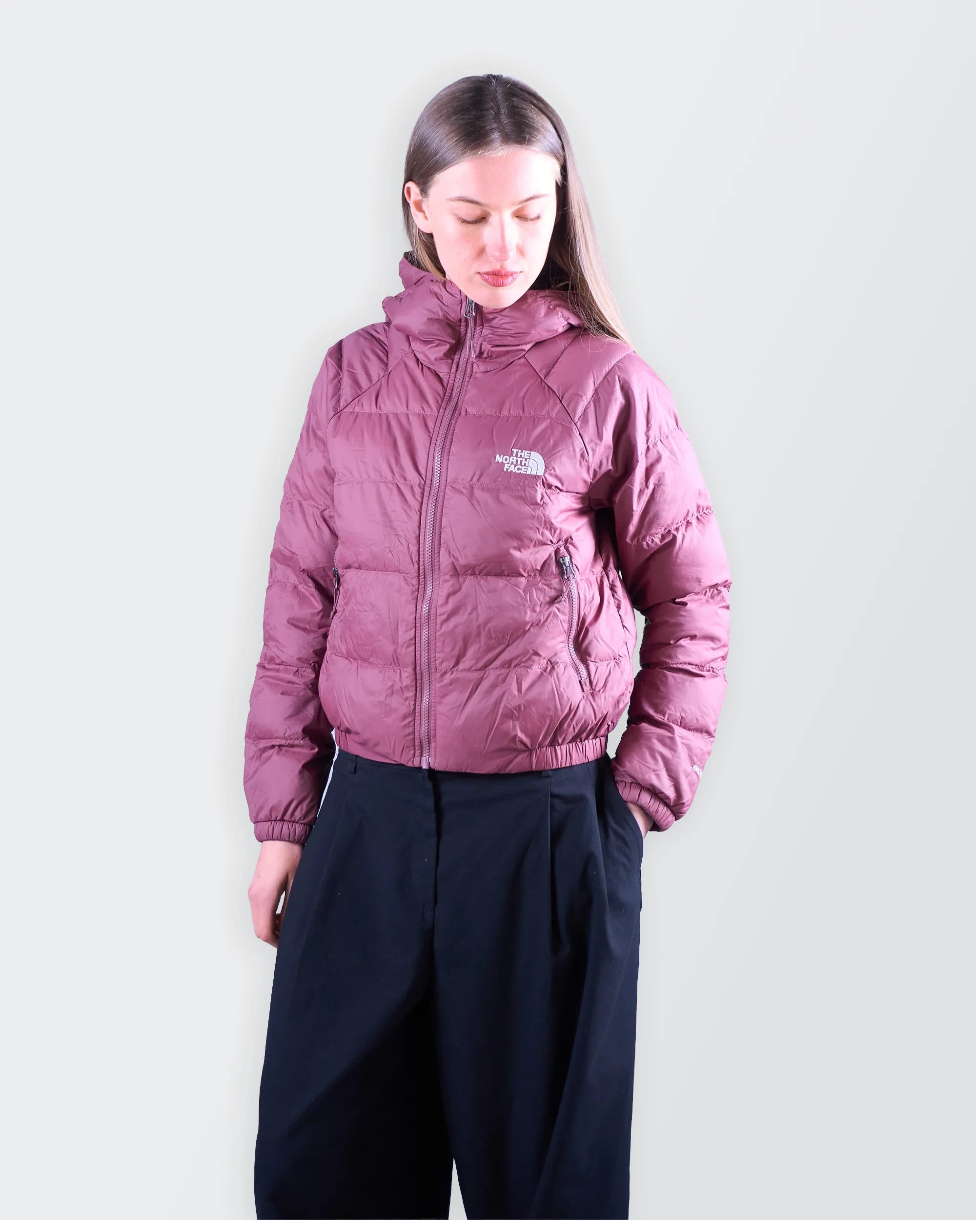 The North Face Pink Puffer Jacket - M