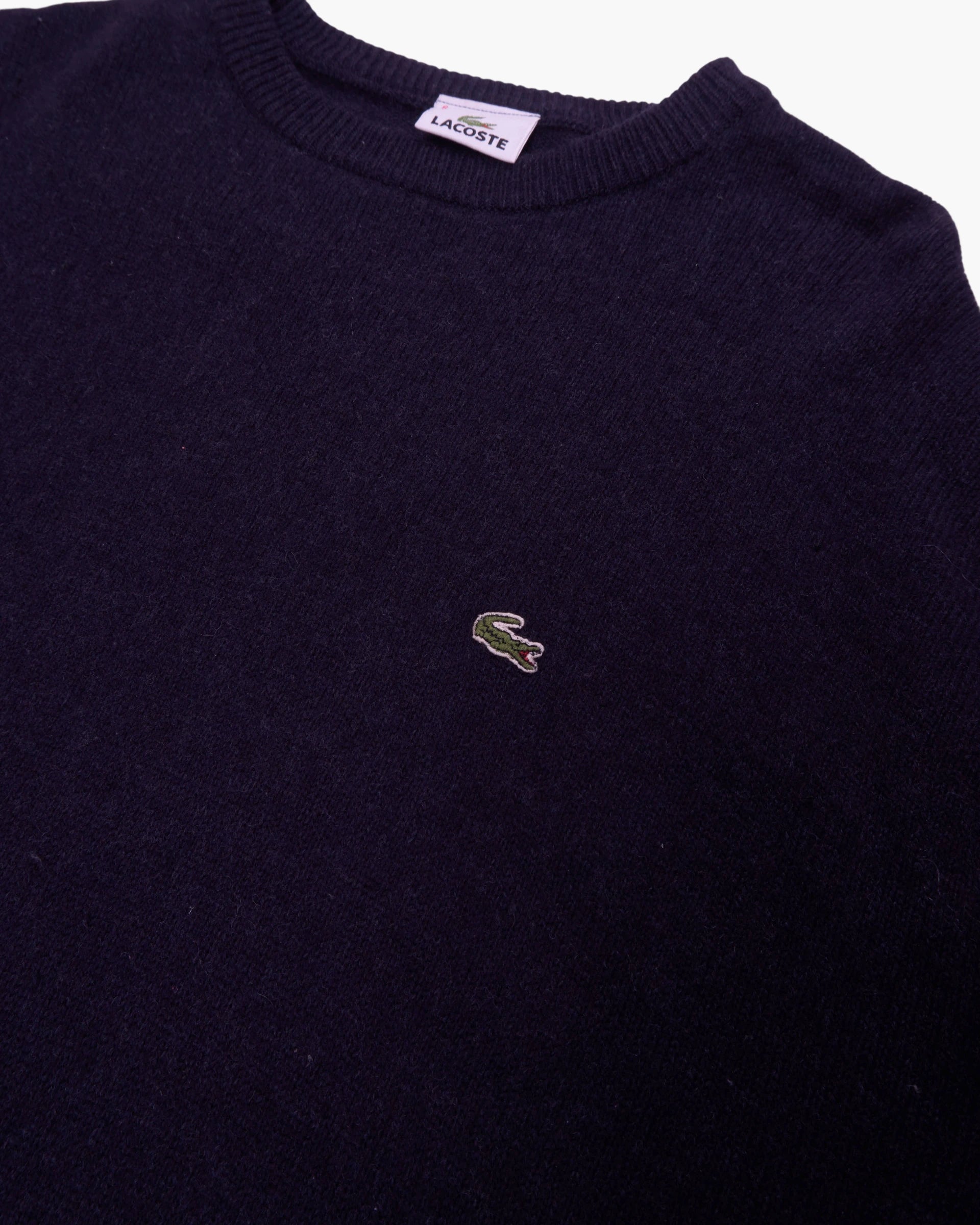 Lacoste Navy Crewneck Jumper - XL
