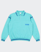 Boss Blue Long-sleeve Polo Shirt - M