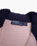 Ralph Lauren White Quarter-zip Jumper - XL