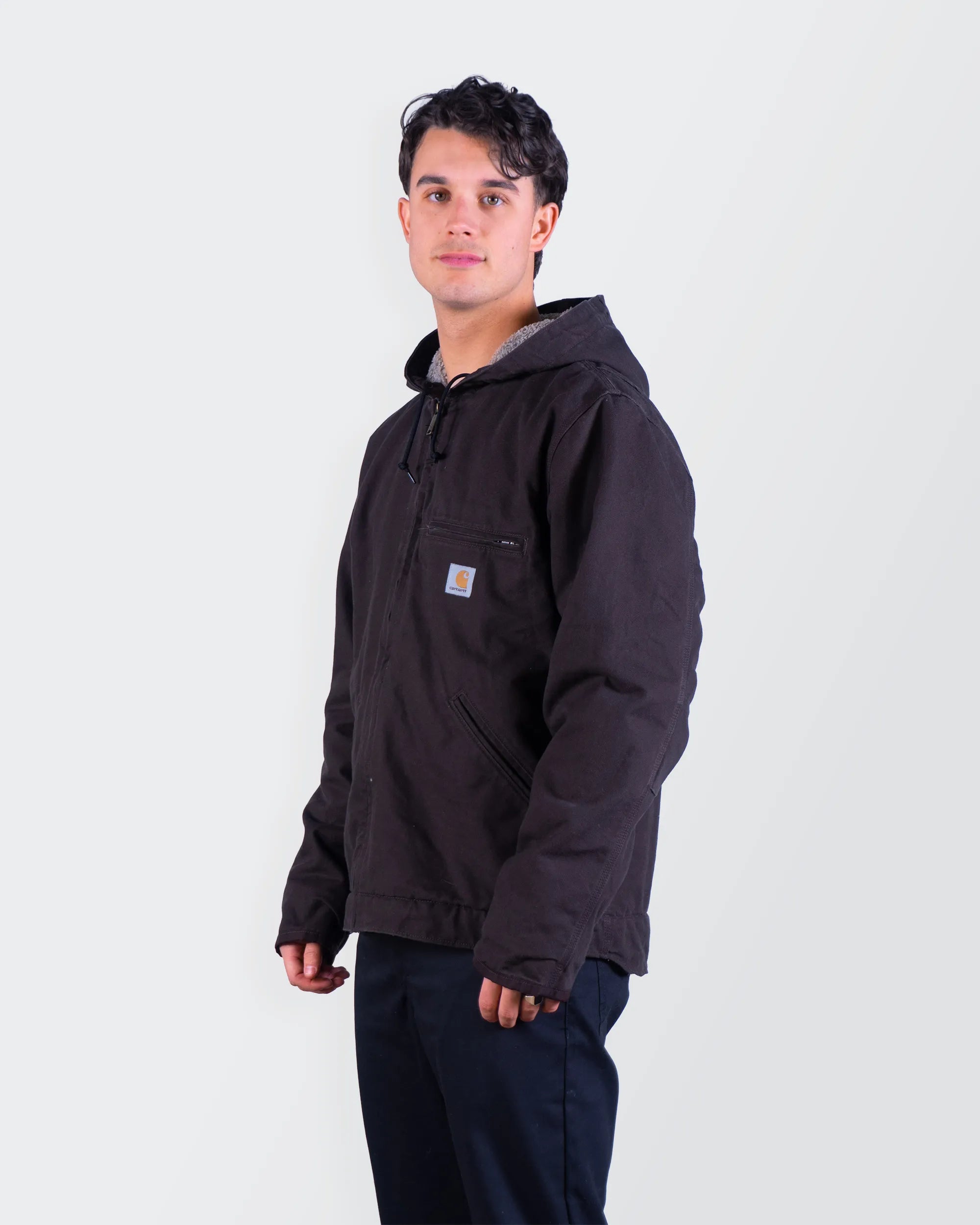 Carhartt Black Canvas Jacket - L