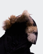 Canada Goose Black Parka Coat - L