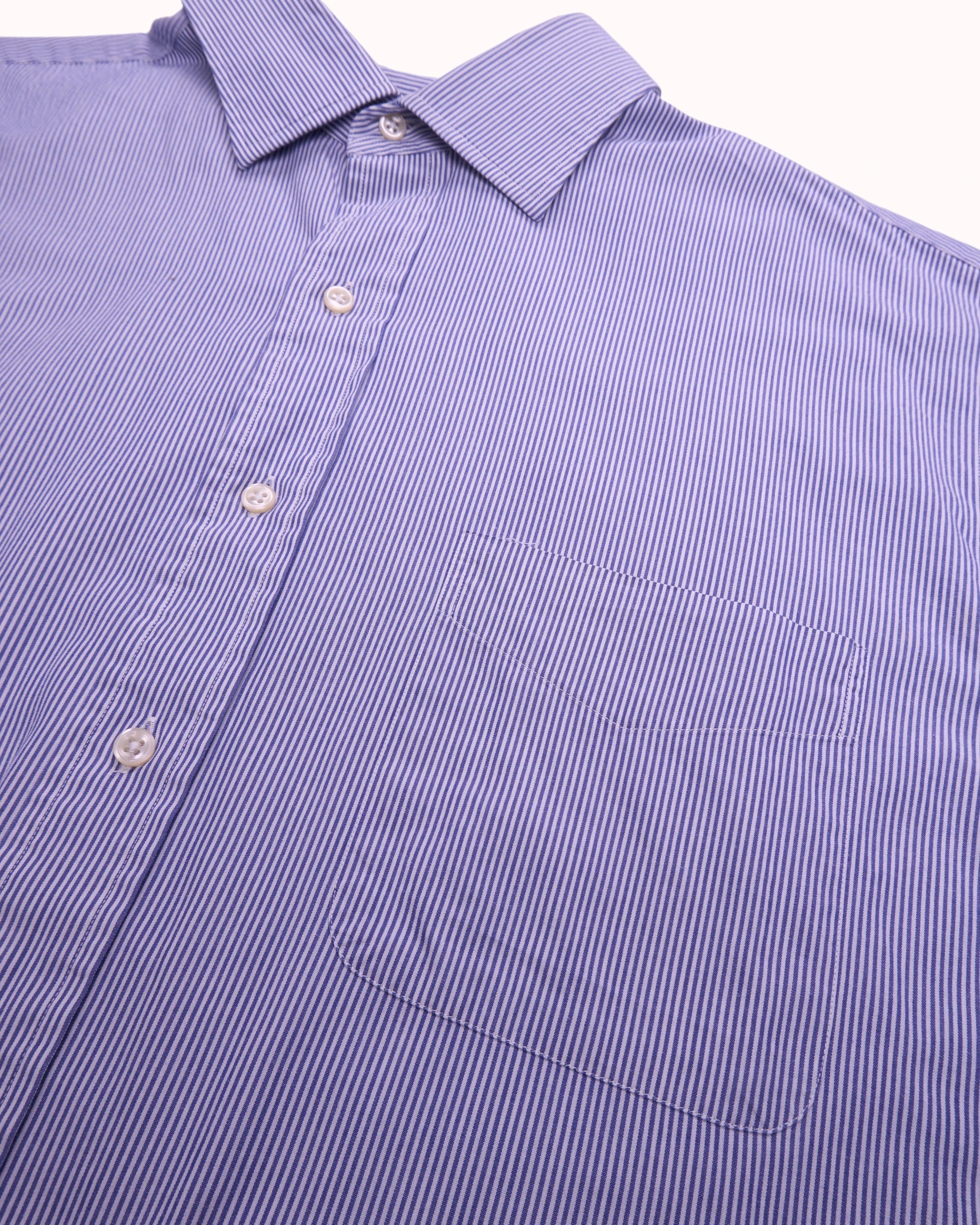 Ralph Lauren Blue Button-up Shirt - XL
