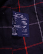 Burberry 1980's Red  Single-breasted Trenchcoat - S