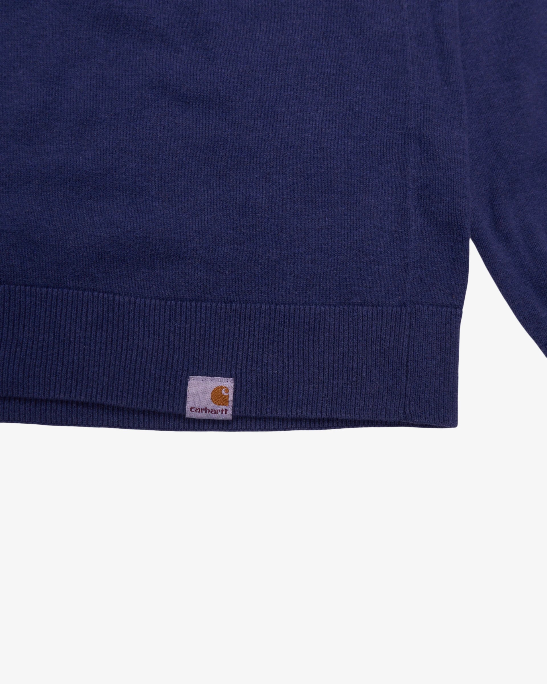 Carhartt Navy Crewneck Jumper - L