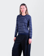 Lacoste Navy Crewneck Jumper - S