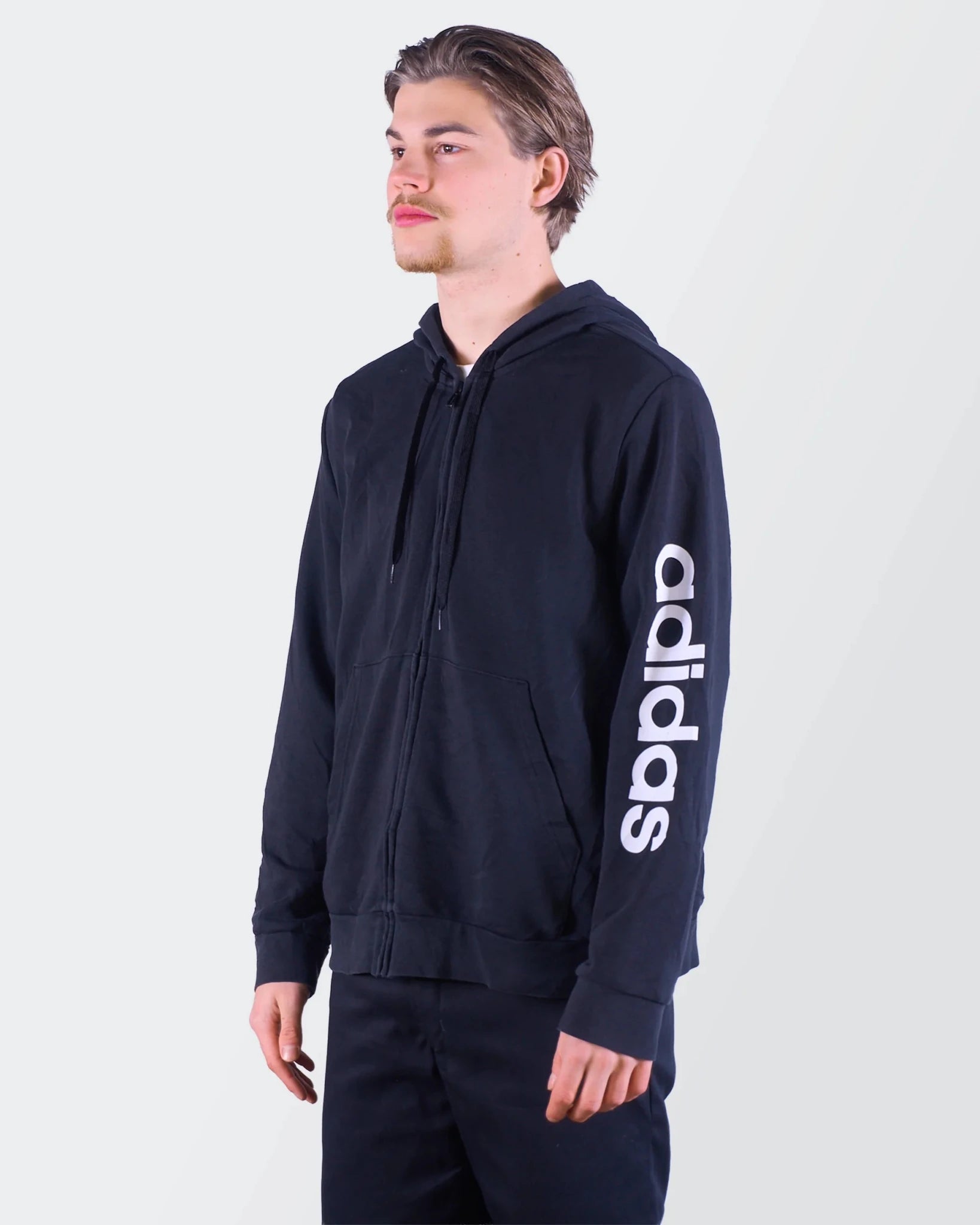 Adidas Black Hoodie M