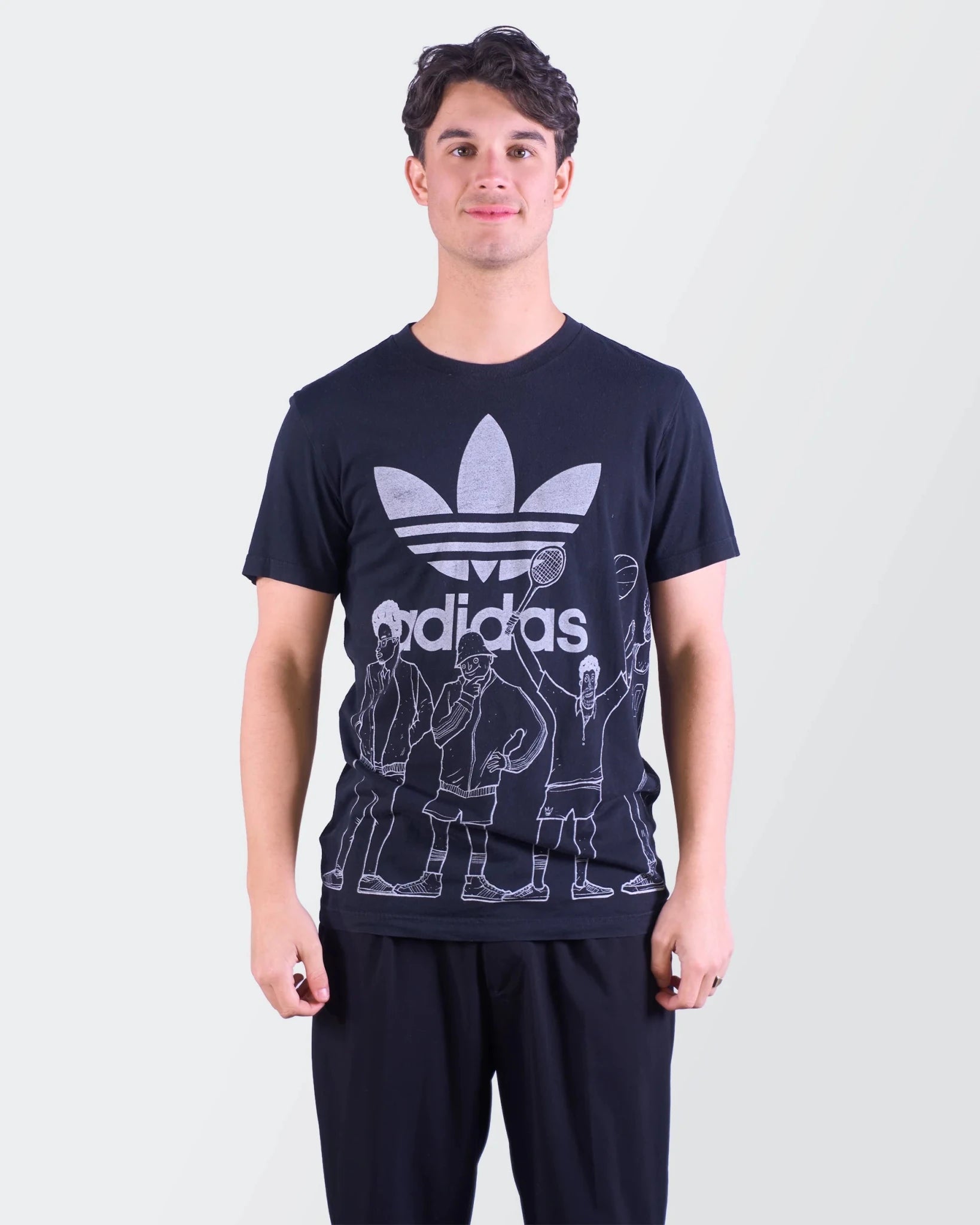 Adidas Black T-shirt S