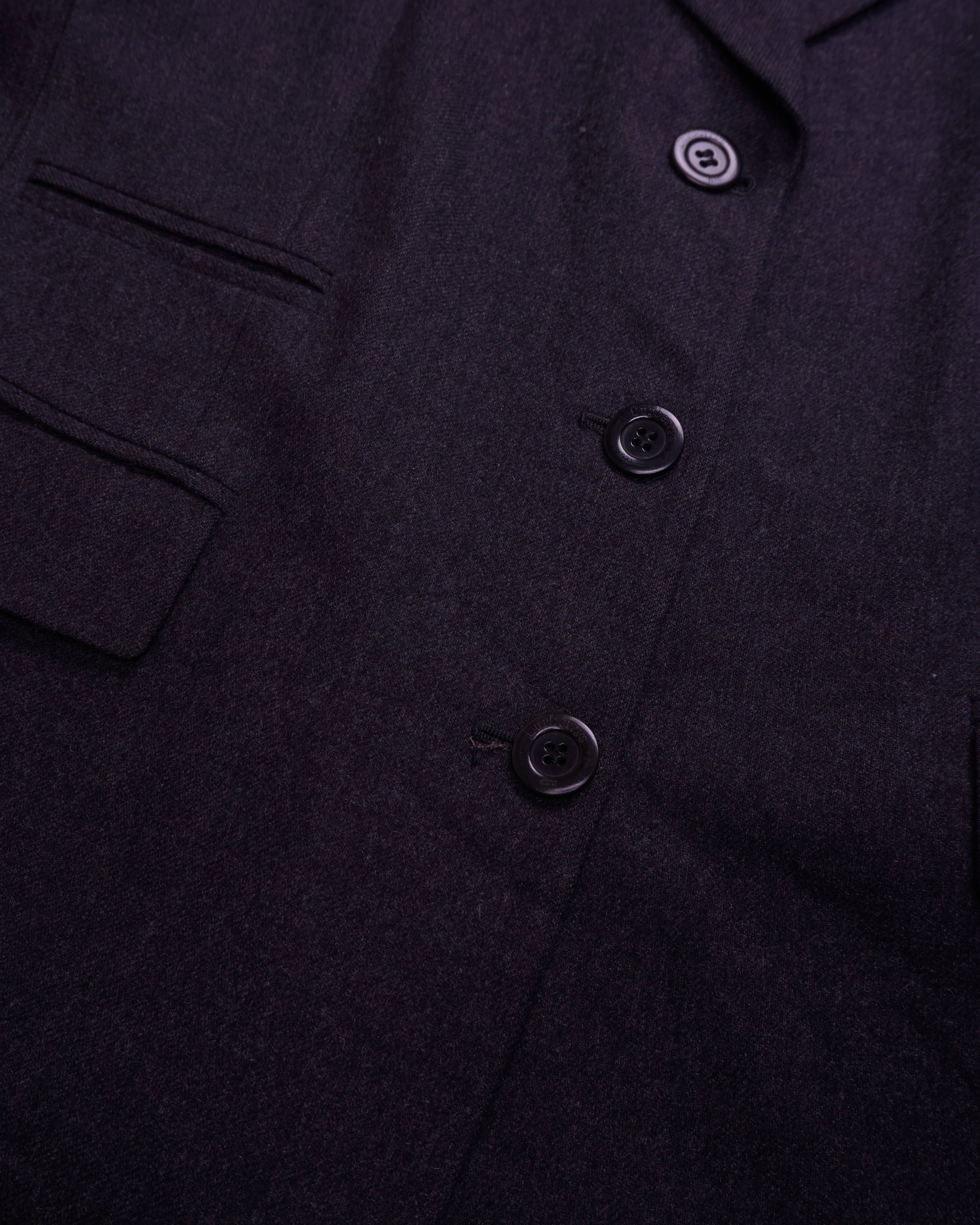 Burberry Navy Double-breasted Blazer - L