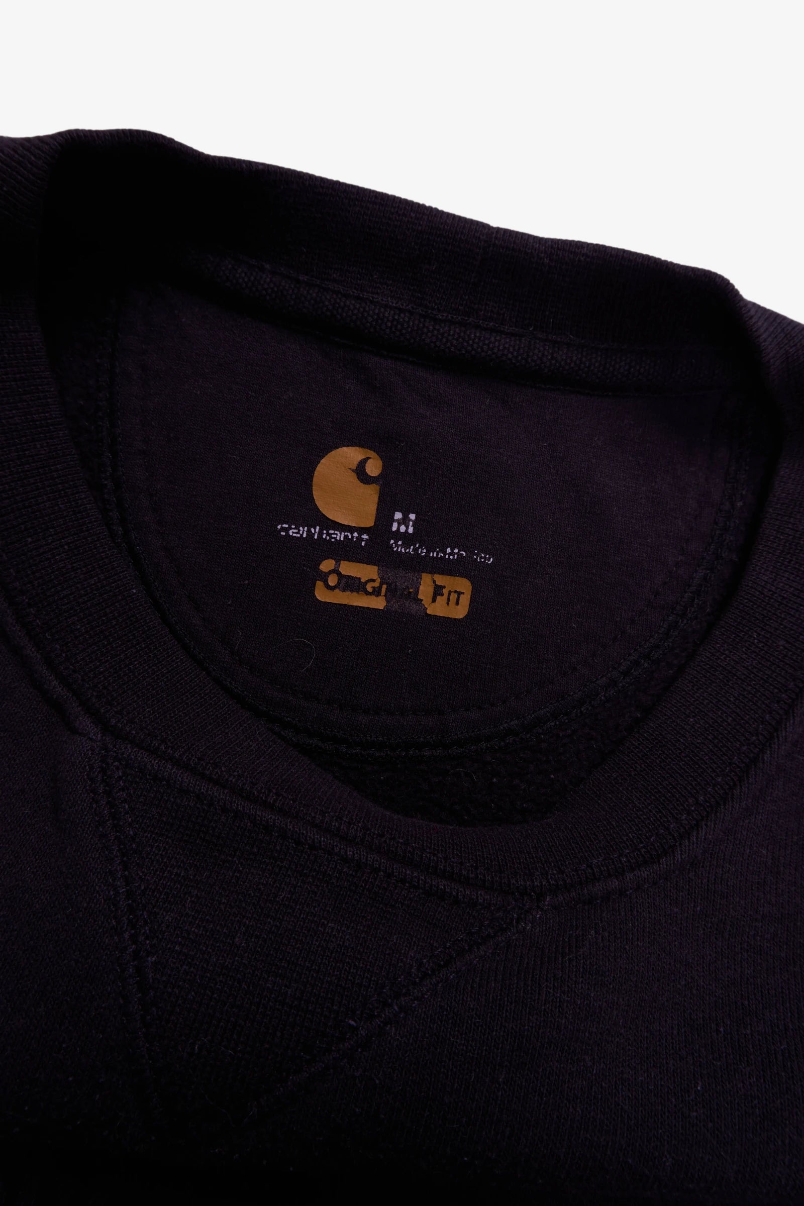 Carhartt Black Crewneck Jumper - L