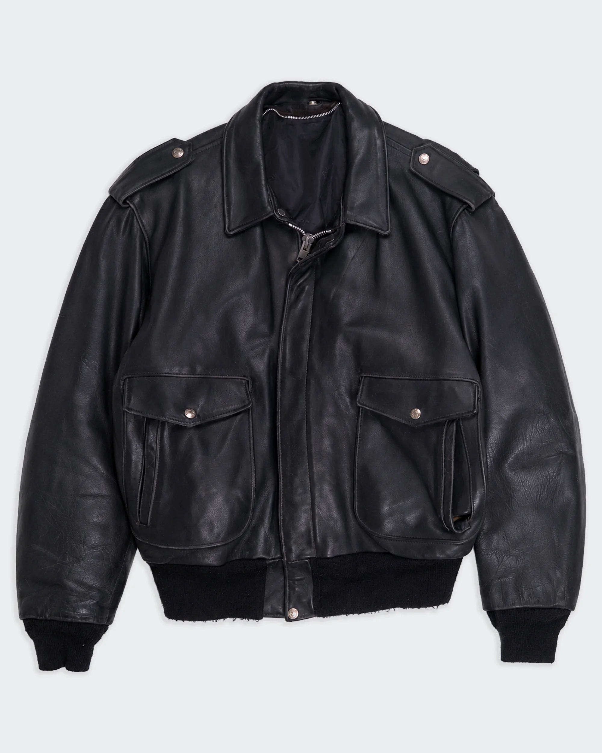 Schott Black Jacket - L
