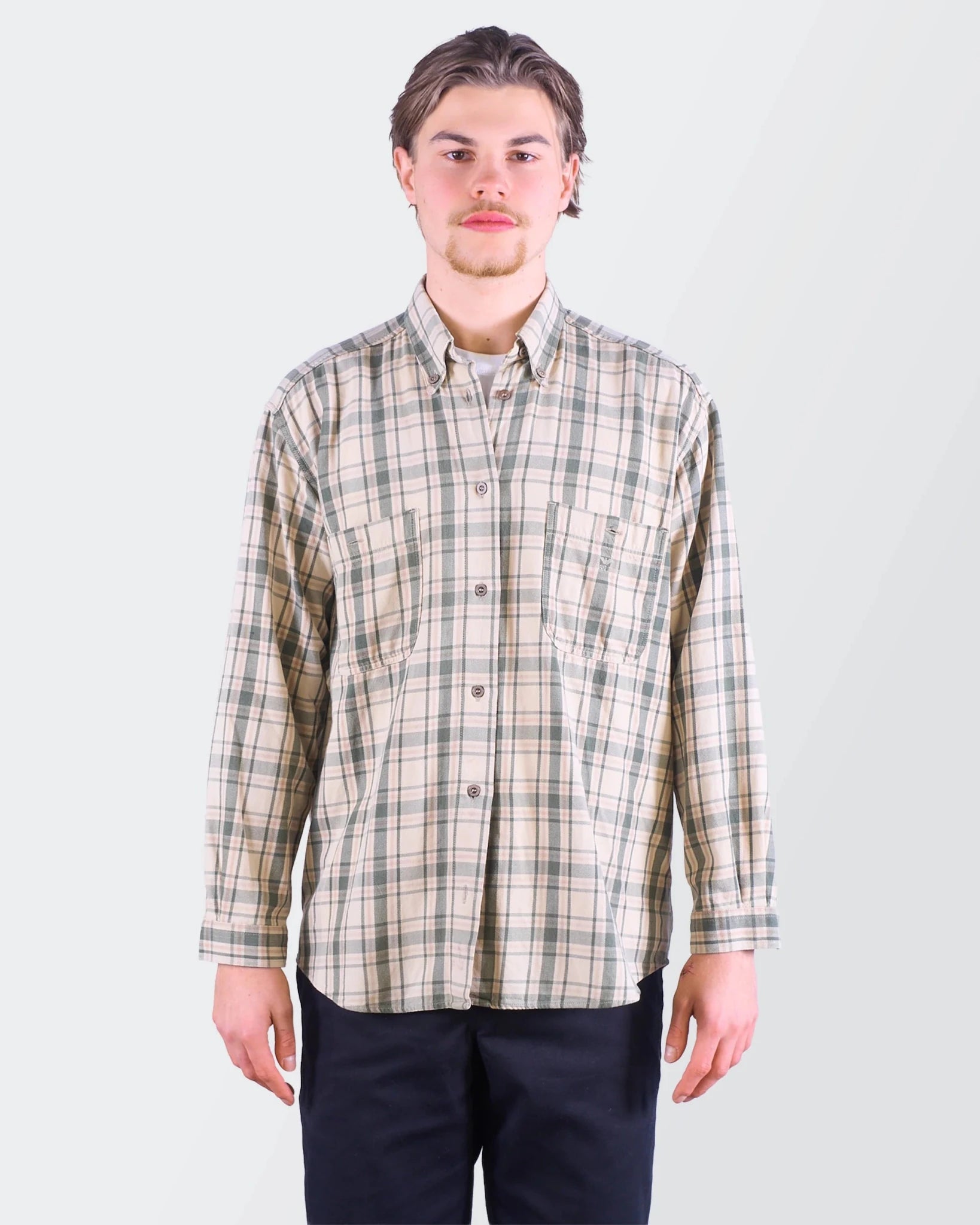 Armani Button - Up Shirt - M