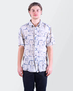Armani White Shirt Cotton L