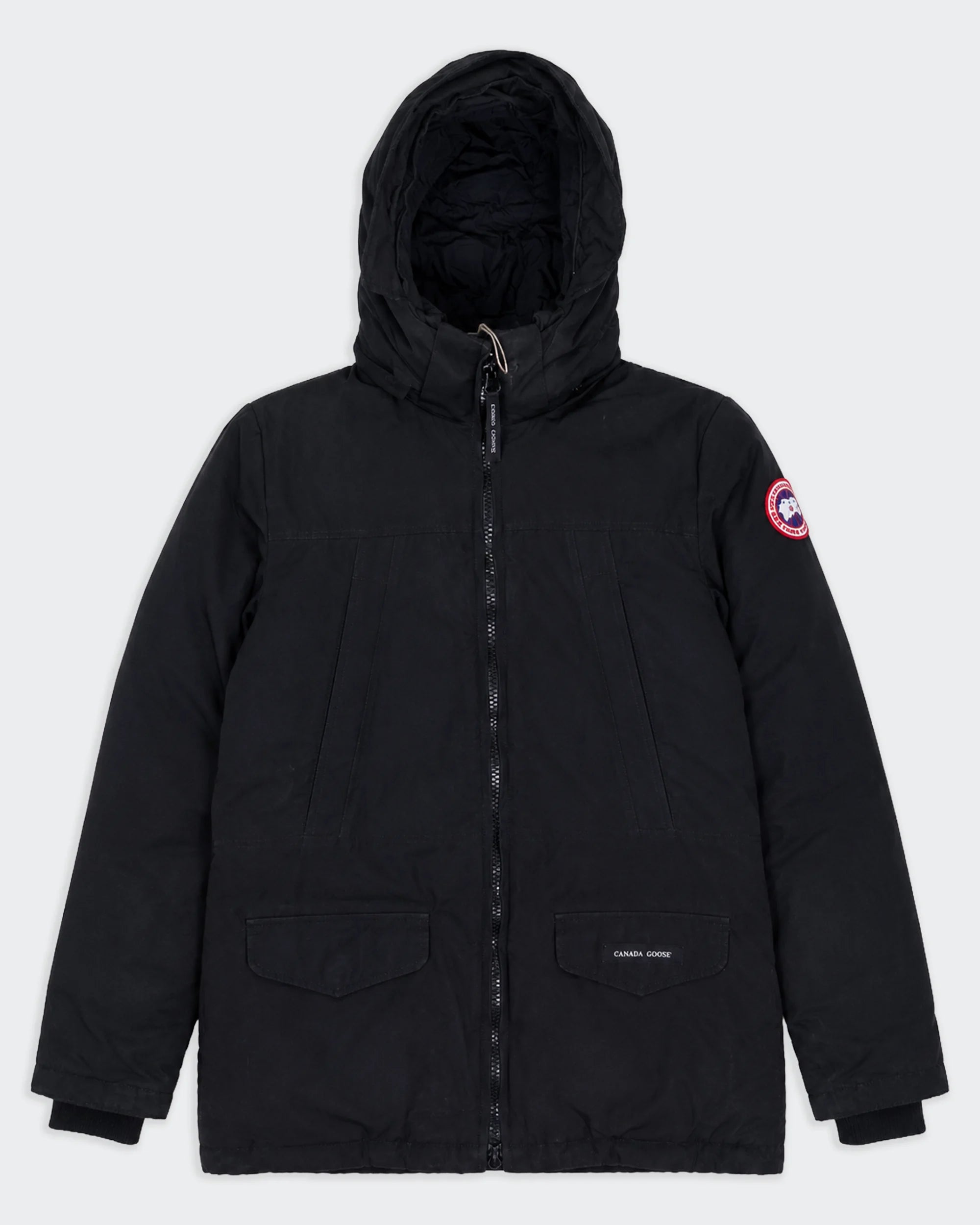 Canada Goose Black Parka Coat - M