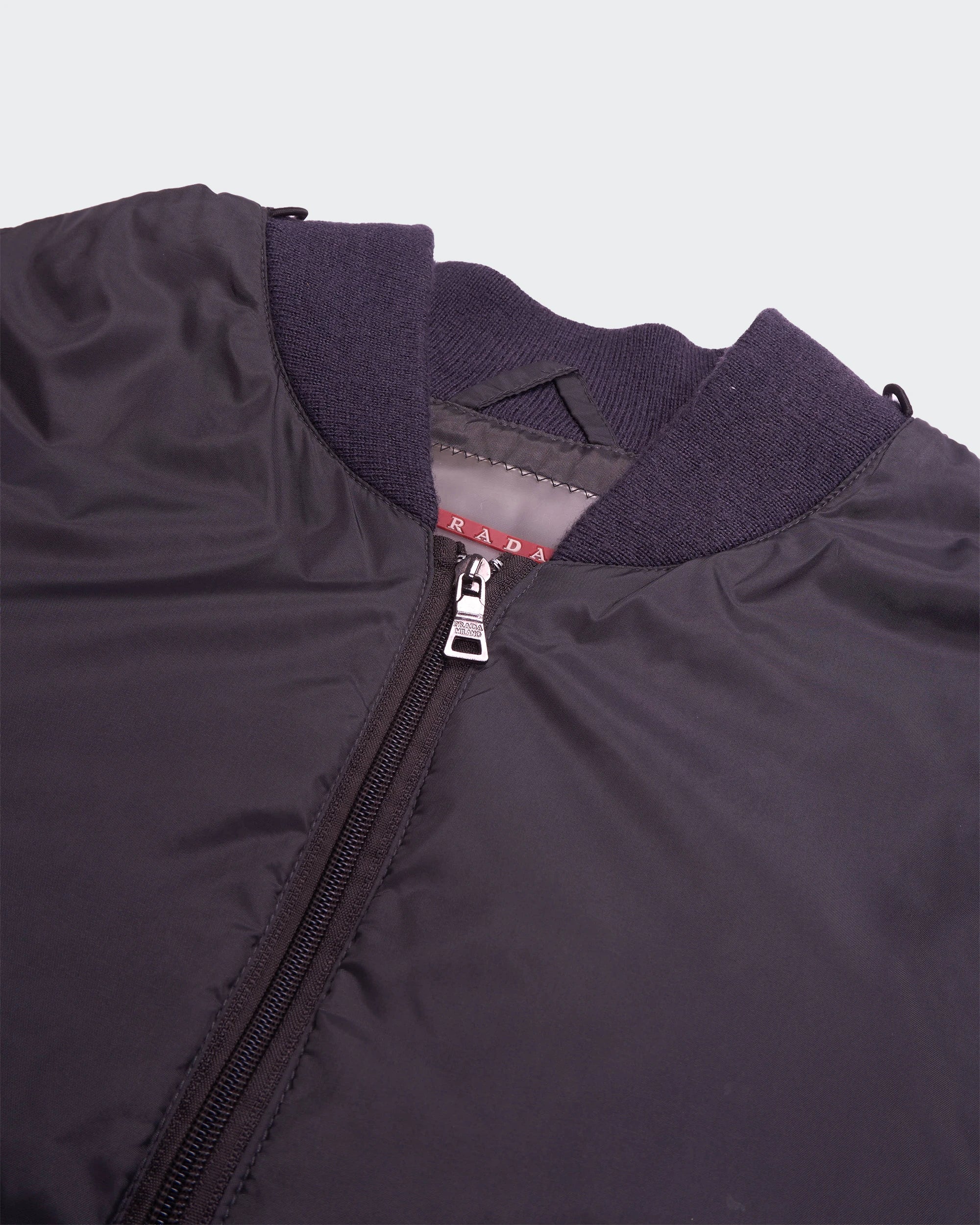Prada Black Bomber Jacket - L