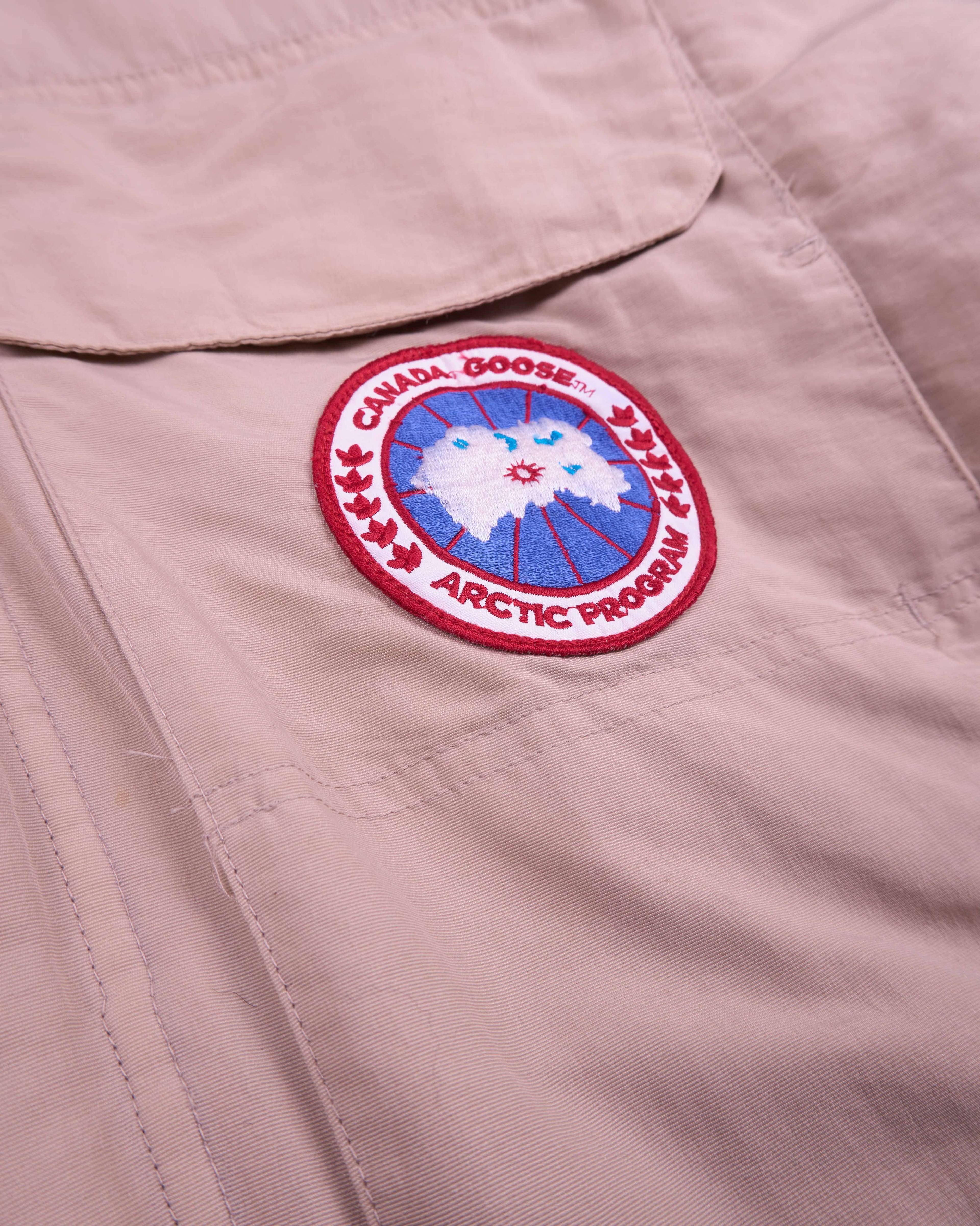 Canada Goose Beige Parka Coat - XL