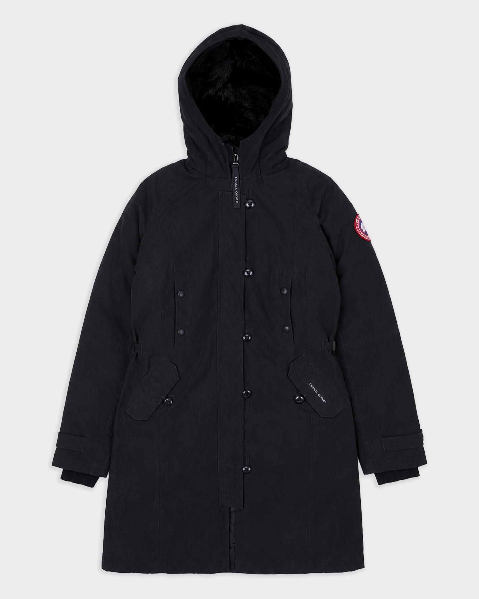 Canada Goose Black Parka Coat - M