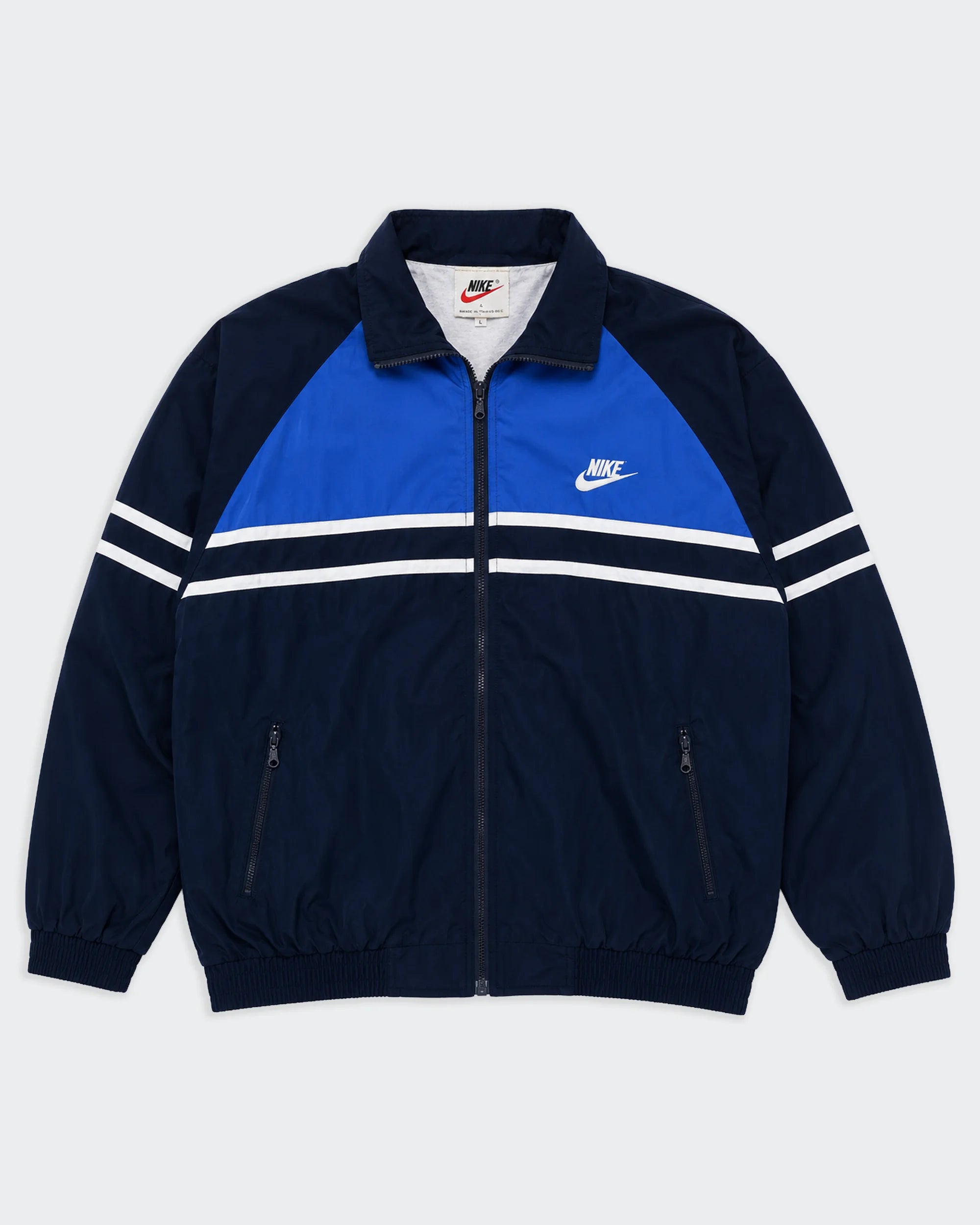 Nike Navy Track Jacket - L