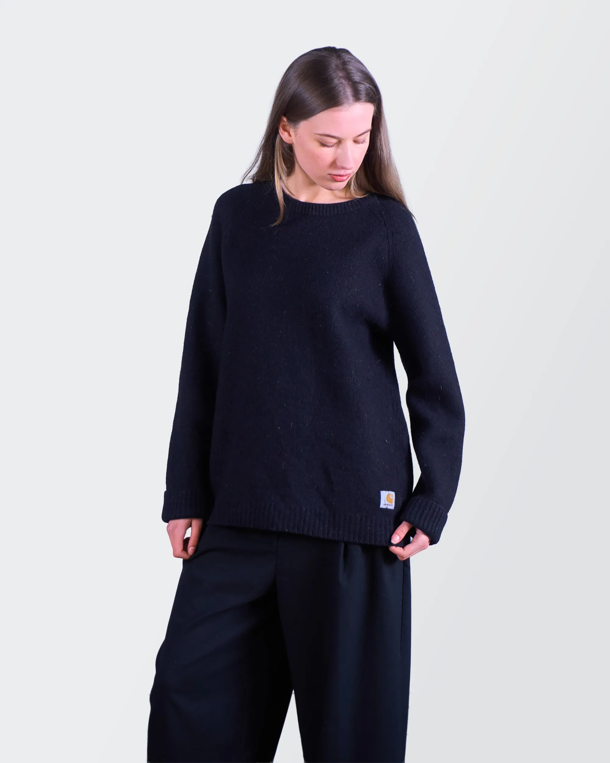 Carhartt Navy Crewneck Jumper - M
