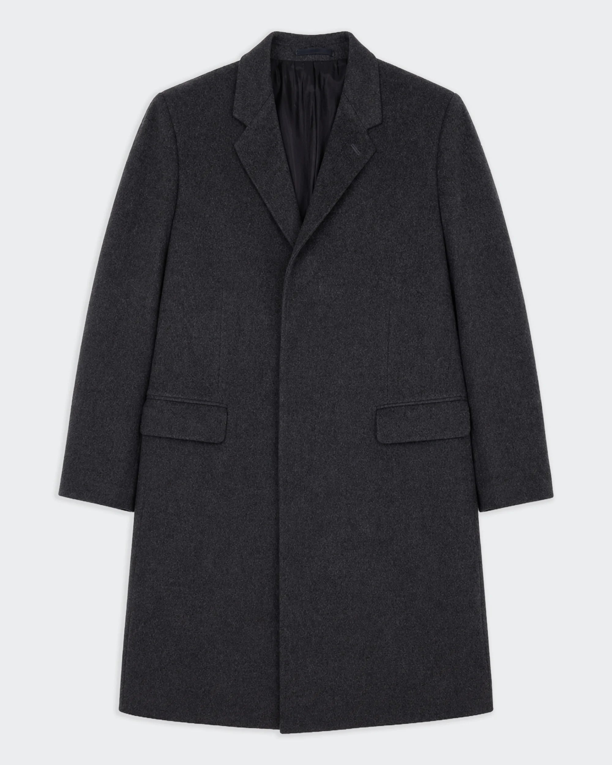Burberry Grey Overcoat - XL