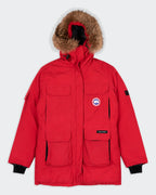 Canada Goose Red Parka Coat - L