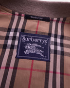 Burberry Beige Bomber Jacket - L