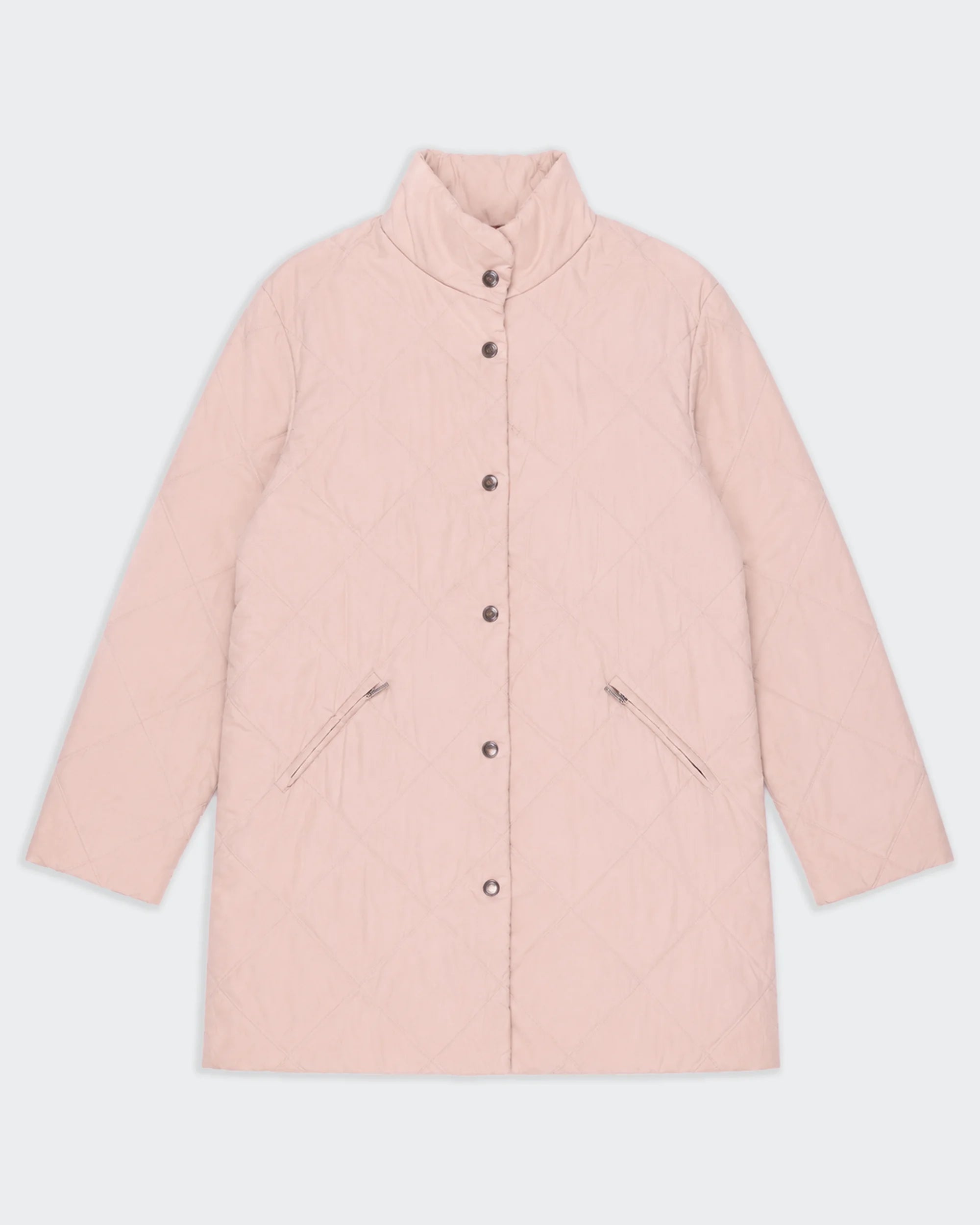 Burberry Pink Quilted Jacket - L