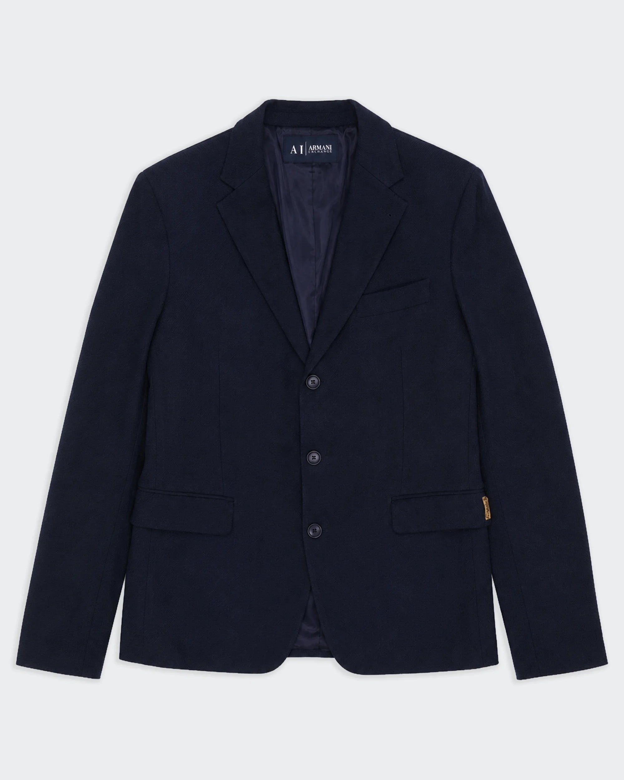 Armani Navy Single-breasted Blazer - L