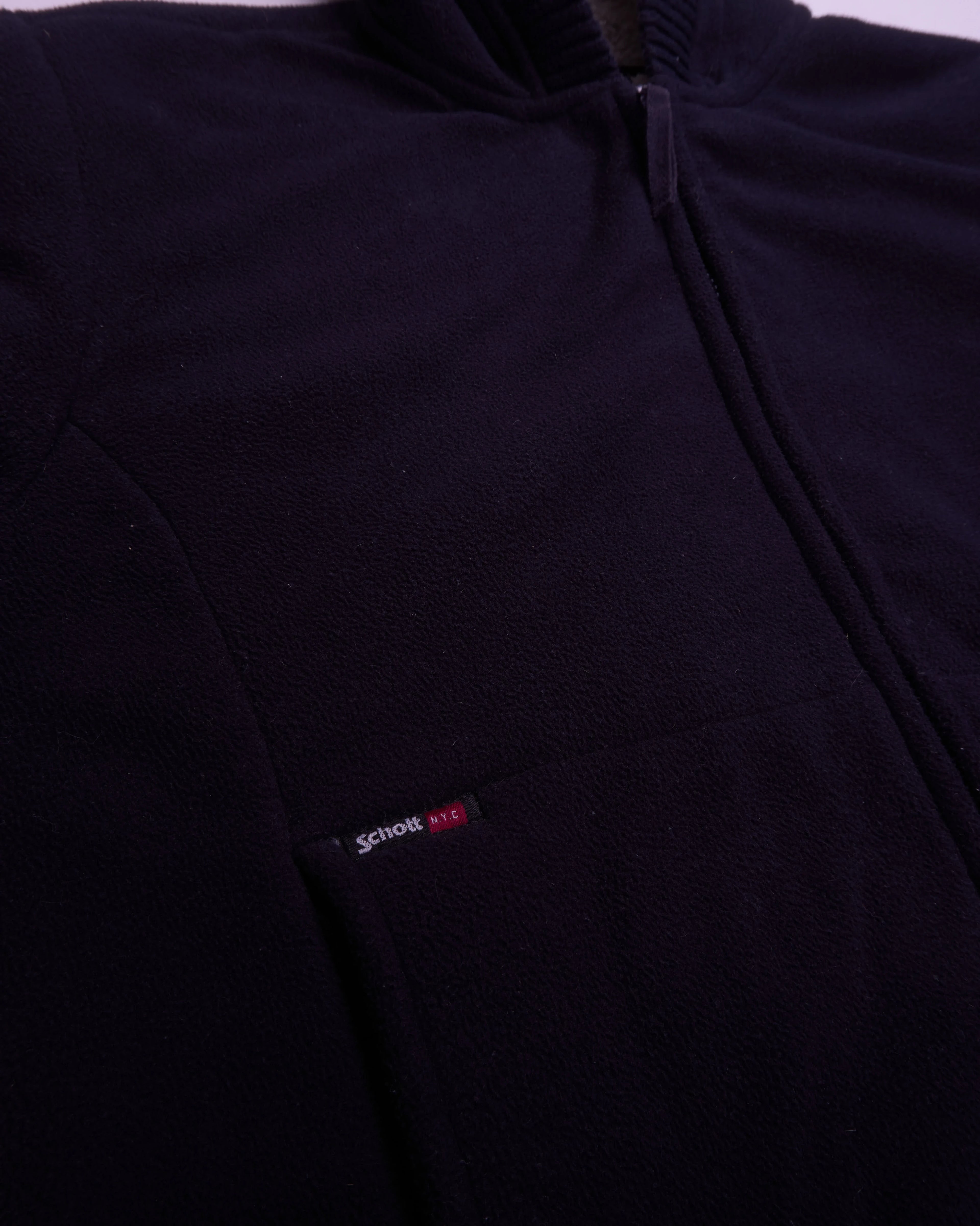 Schott Black Hoodie -