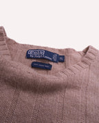 Ralph Lauren Pink Crewneck Jumper - XL
