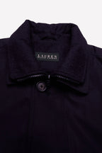 Ralph Lauren Navy Car Coat - L
