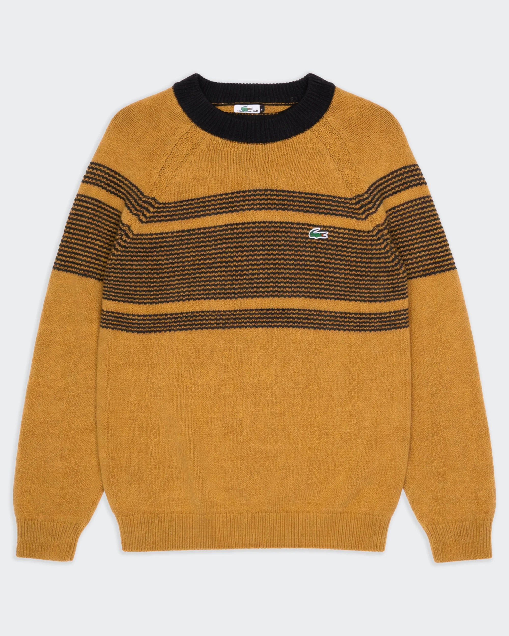 Lacoste Brown Crewneck Jumper - L