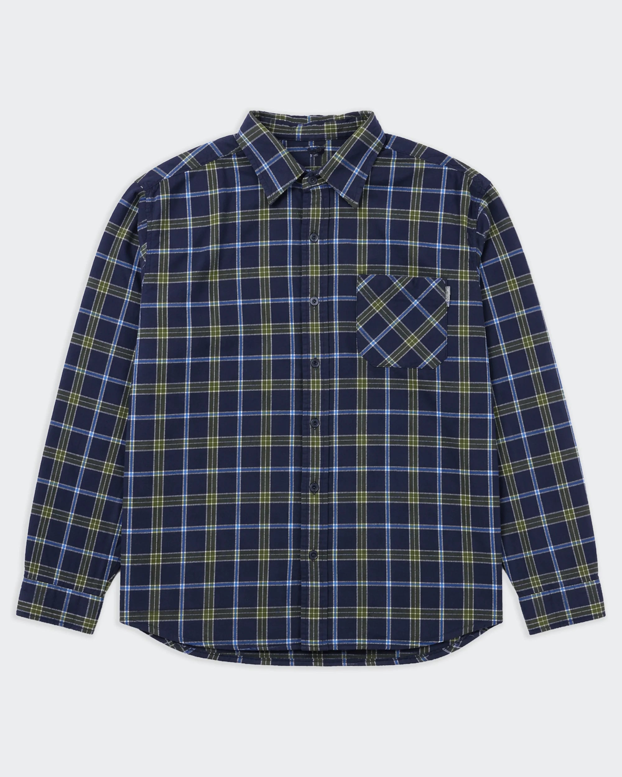 Carhartt Navy Button-up Shirt - XL