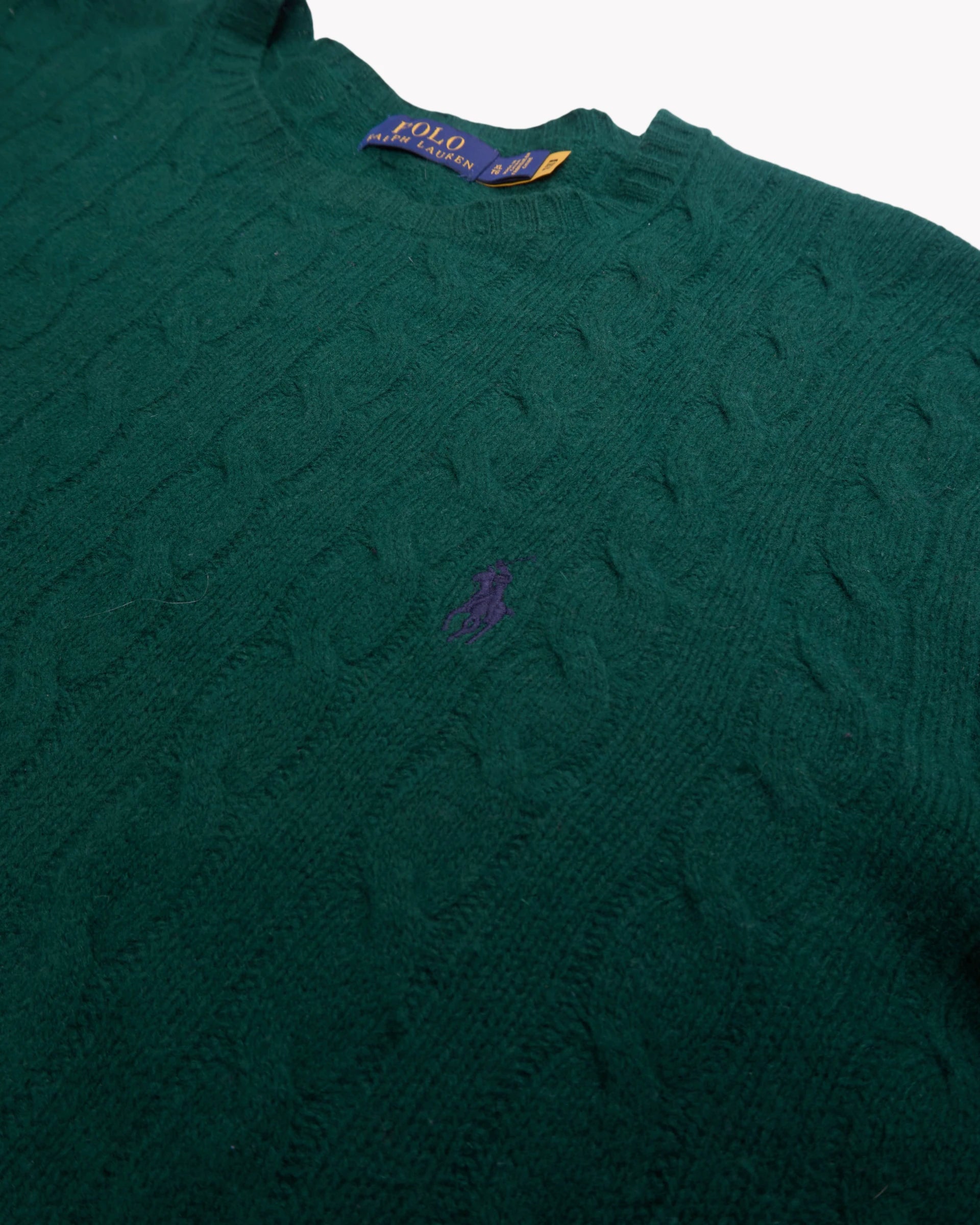 Ralph Lauren Green Crewneck Jumper - XL
