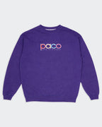 Paco Purple Crewneck Sweater - L