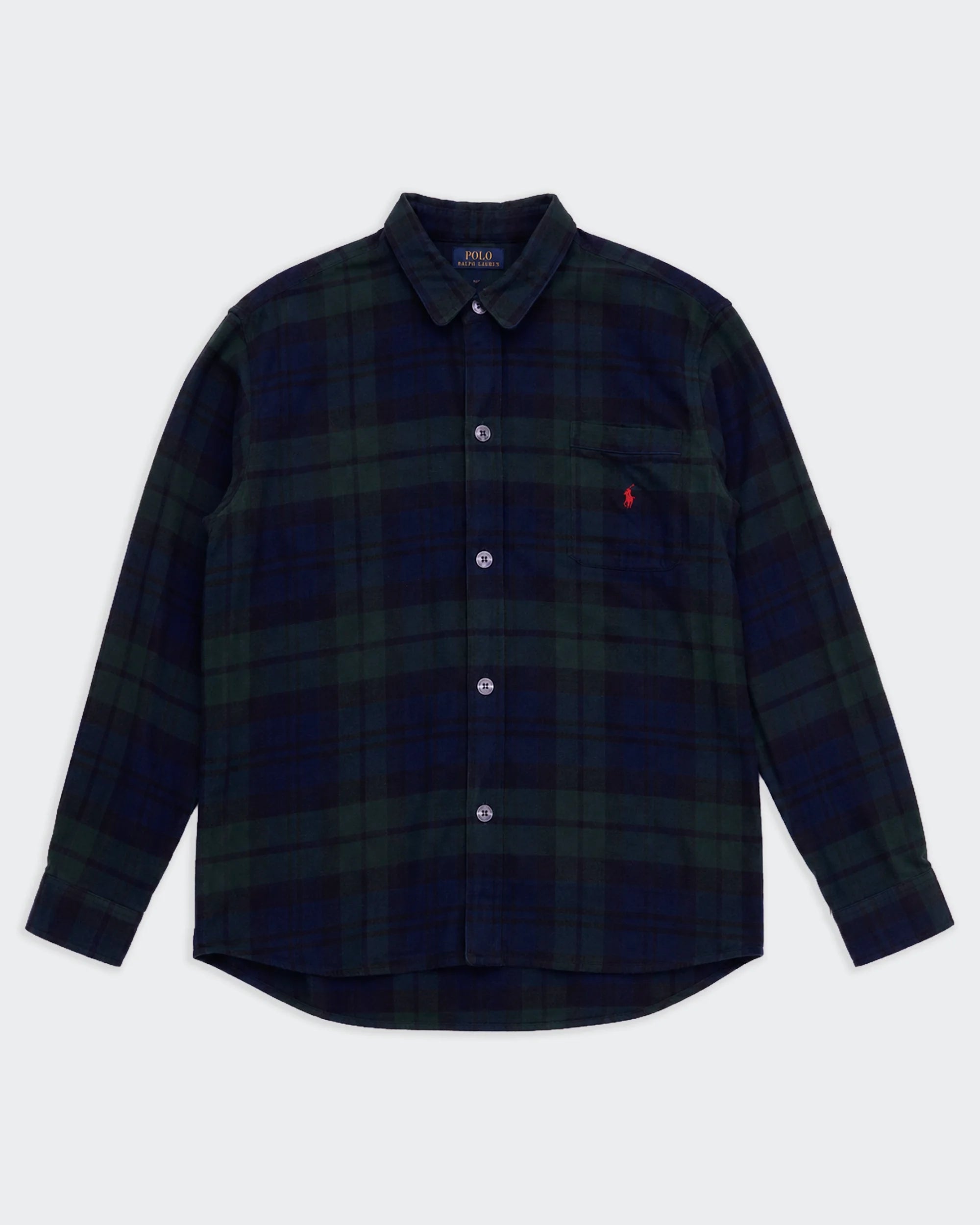 Ralph Lauren Navy Button-up Shirt - XL