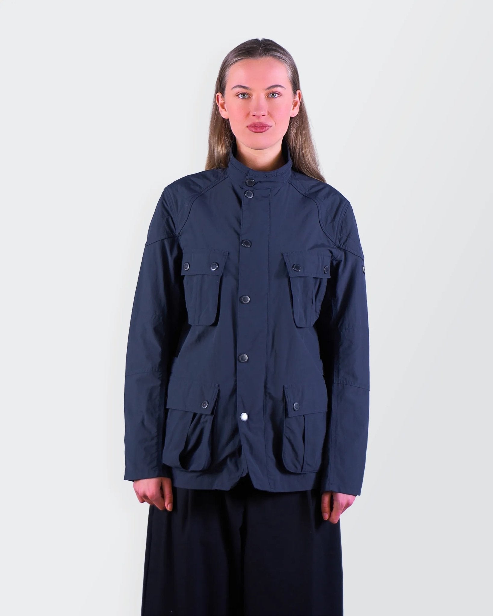 Barbour Navy Field Jacket - S