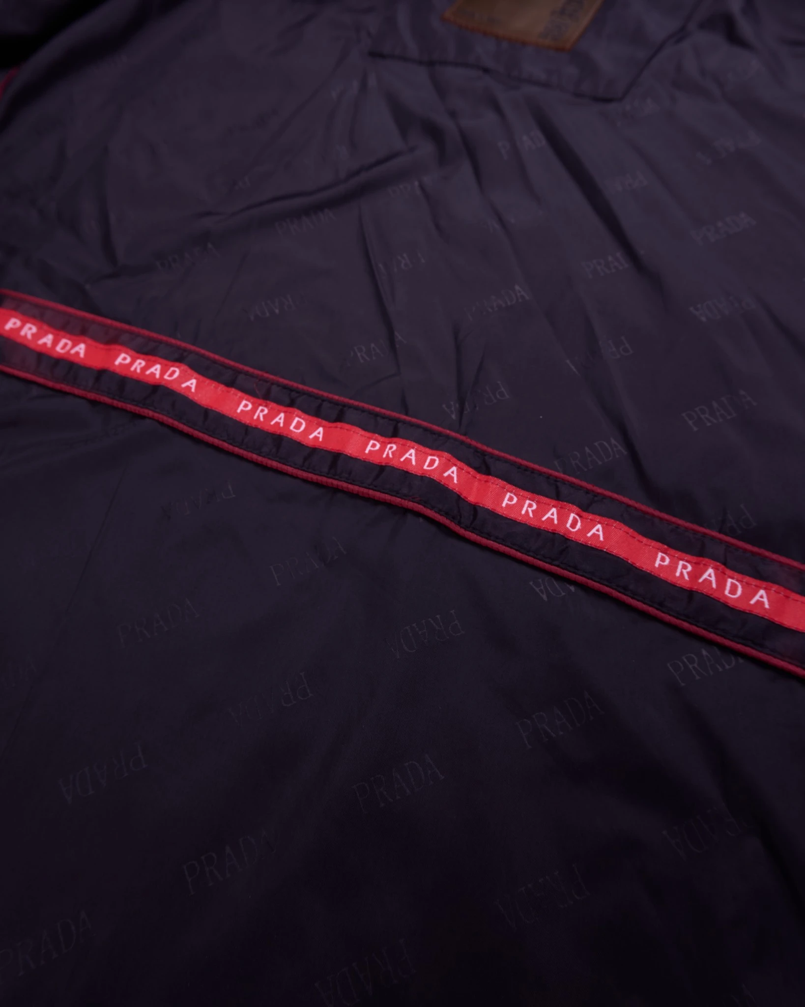 Prada Black Rain Jacket - M
